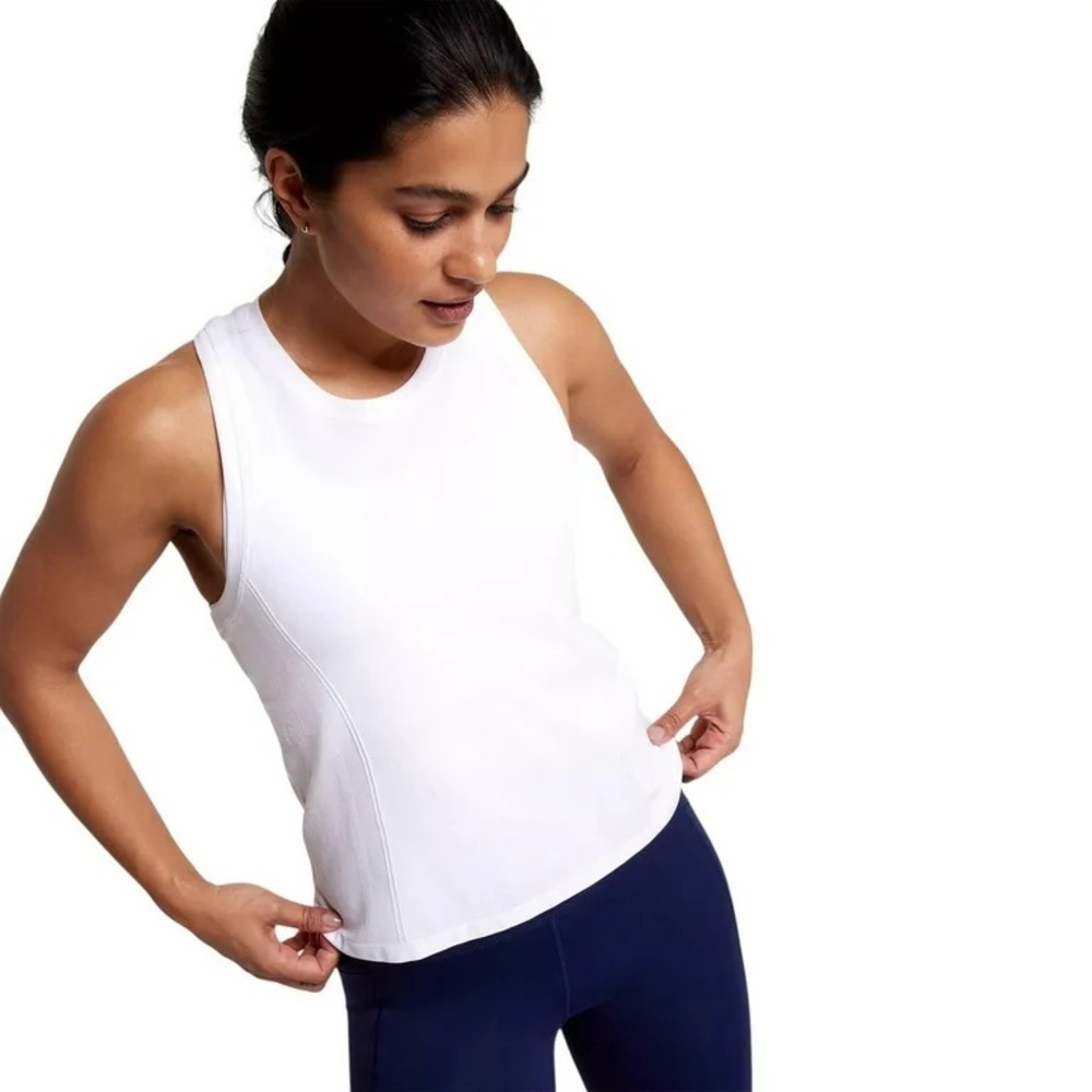 CALIA Women's Seamless High Neck Race Length Tank Top, XXL, NWT MSRP $48.00